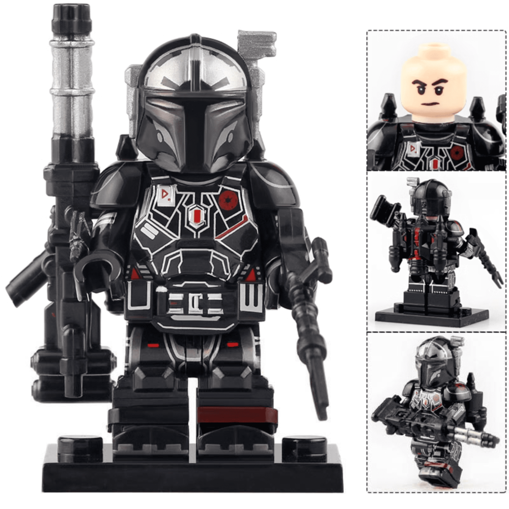 Space War Theme Heavy Infantry Mandalorians Block Figures Set