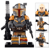 Space War Theme Heavy Infantry Mandalorians Block Figures Set