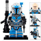 Space War Theme Heavy Infantry Mandalorians Block Figures Set