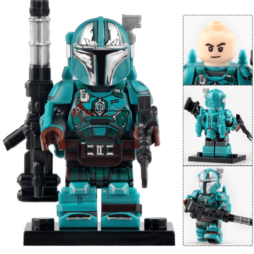 Space War Theme Heavy Infantry Mandalorians Block Figures Set
