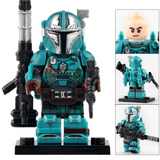Space War Theme Heavy Infantry Mandalorians Block Figures Set