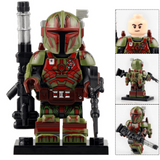 Space War Theme Heavy Infantry Mandalorians Block Figures Set