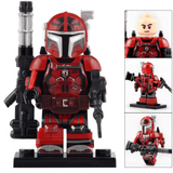 Space War Theme Heavy Infantry Mandalorians Block Figures Set