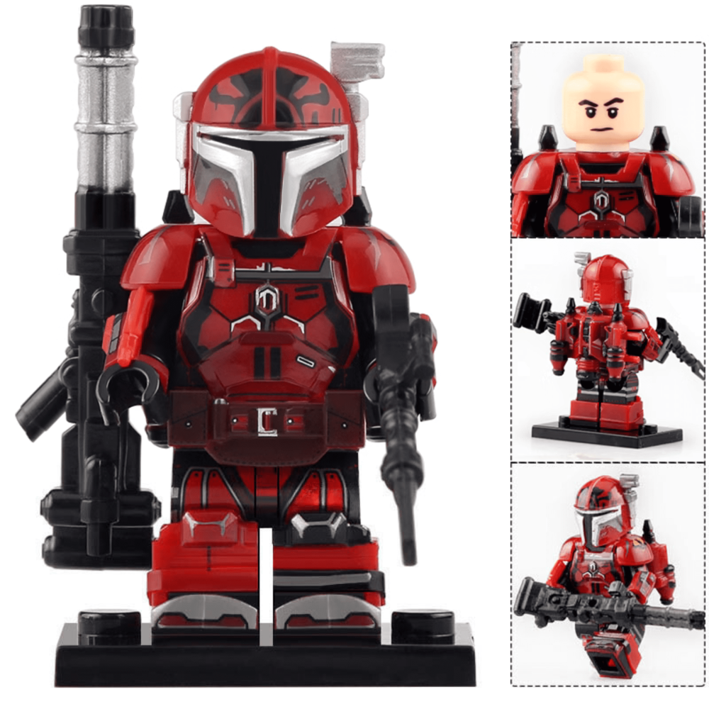 Space War Theme Heavy Infantry Mandalorians Block Figures Set