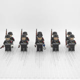 WWII German Honor Guard Soldiers Block Figures Set