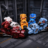 WarHammer 40k Space Marines Assault Bikes Block Figures Set