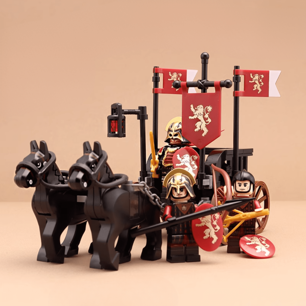 Game of Thrones Battle Wagons Block Figures Set