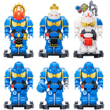 Warhammer 40K Ultramarines Space Marines Series Block Figures  Set