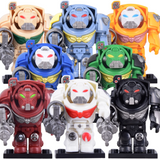 Warhammer 40k Space Marine Terminators Block Figures Set
