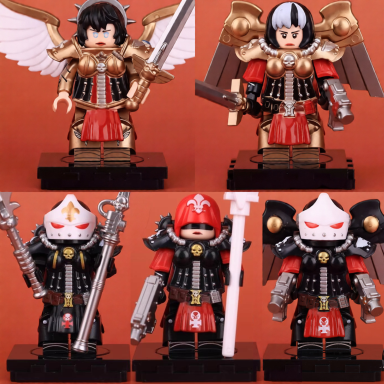 Warhammer Adepta Sororitas Angelic Battle Block Figures Set