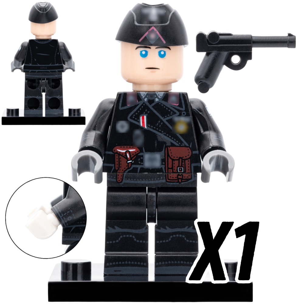 WWII German Military Infantry Building Block Block Figures Set