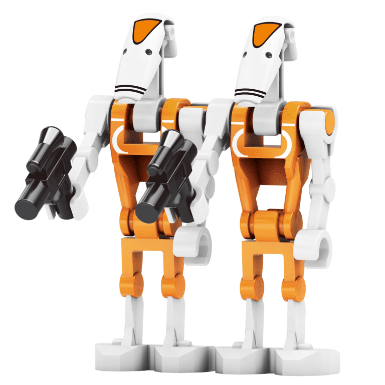 Space War Theme Seperatists Minifigure Set – Magna Guard General Grievous Droids