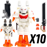 Warhammer Jump Pack Space Marine Terminator Block Figures Set