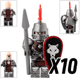 Medieval Castle Knights Block Figures