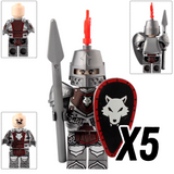 Medieval Castle Knights Block Figures