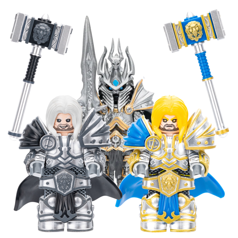 World of Warcraft Arthas Menethil Lich King Block Figures Set