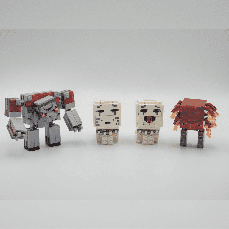 Minecraft Mobs Block Figures Blocks Mega Set