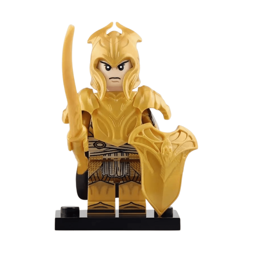 Lord the Rings Elven Warriors Block Figures Set 8pcs