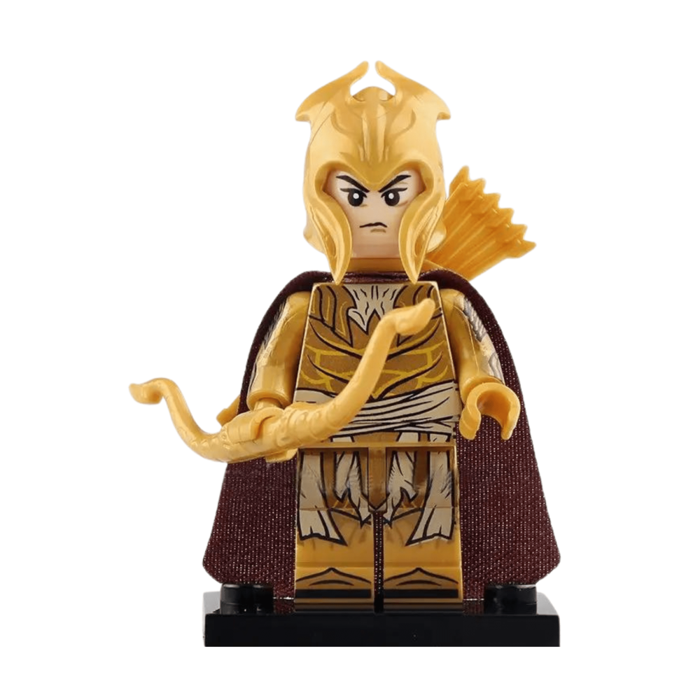 Lord the Rings Elven Warriors Block Figures Set 8pcs
