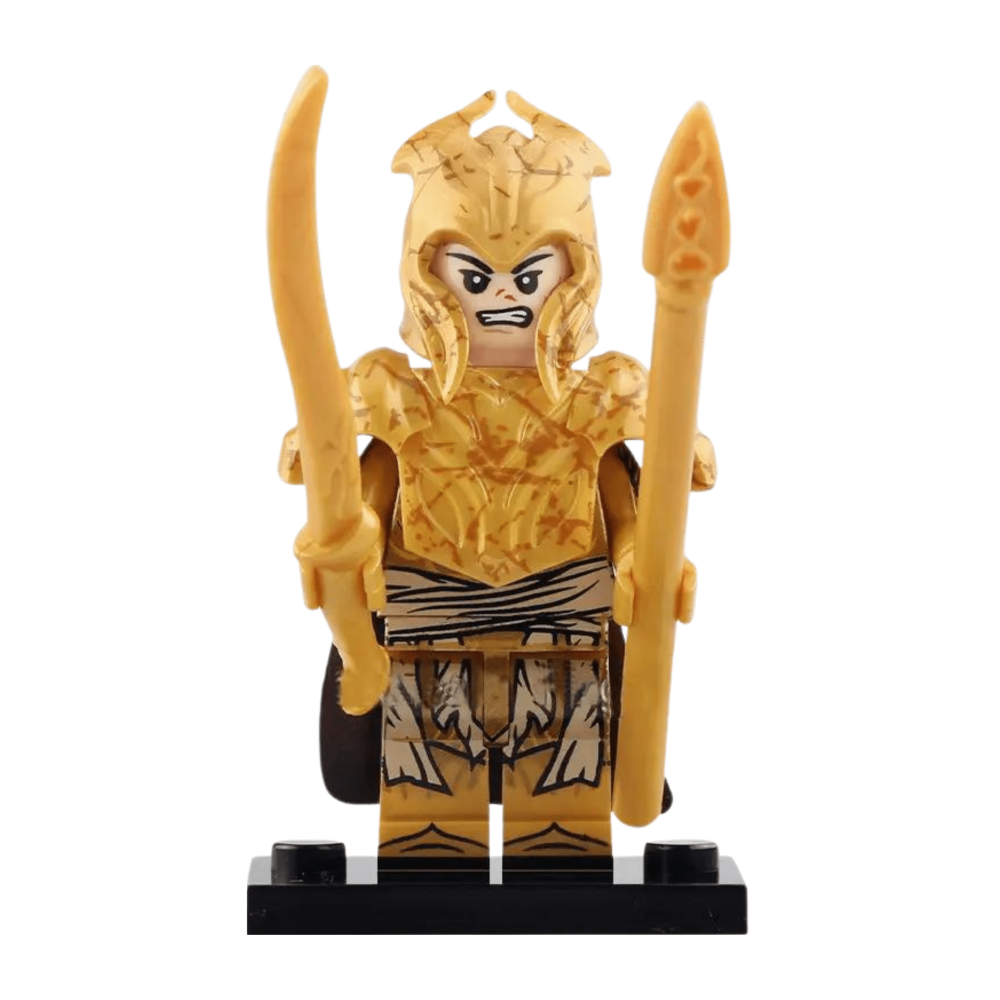 Lord the Rings Elven Warriors Block Figures Set 8pcs