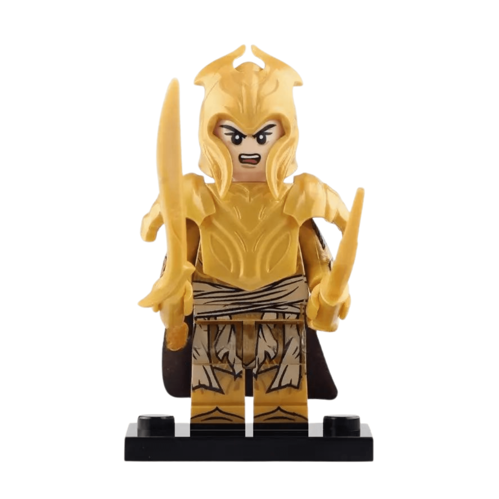 Lord the Rings Elven Warriors Block Figures Set 8pcs