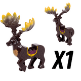 Lord the Rings Elven Elks Mounts for Block Figures