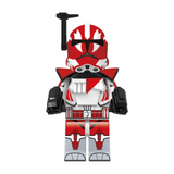 Space War Theme ARC Trooper Dredd Alpha Seven Ganch Block Figures Set of 4pcs