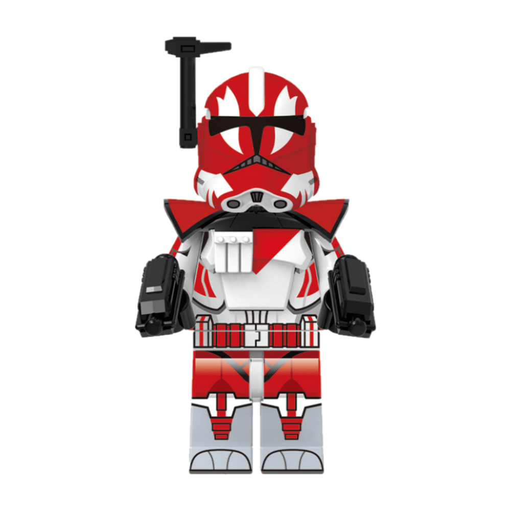 Space War Theme ARC Trooper Dredd Alpha Seven Ganch Block Figures Set of 4pcs