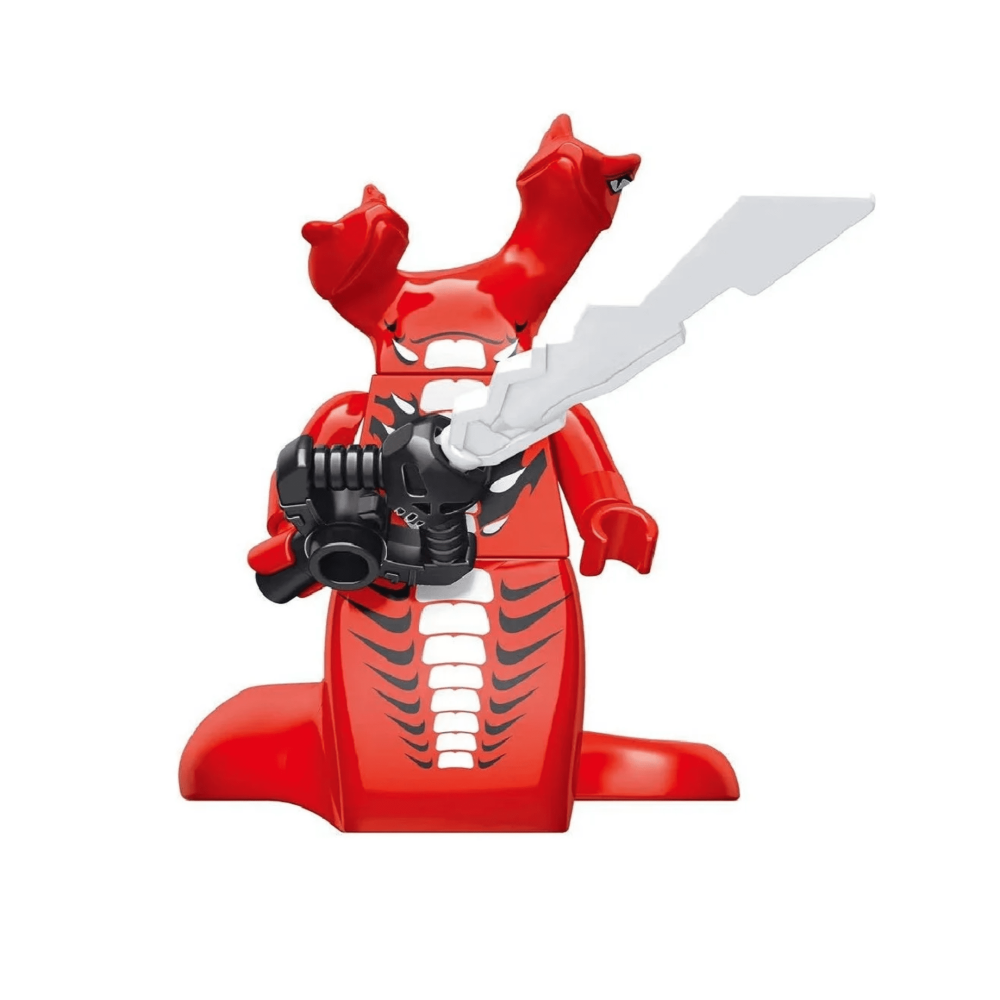 Ninjago Mr E Fangdam Vangelis Morro Oni Block Figures Set of 5pcs