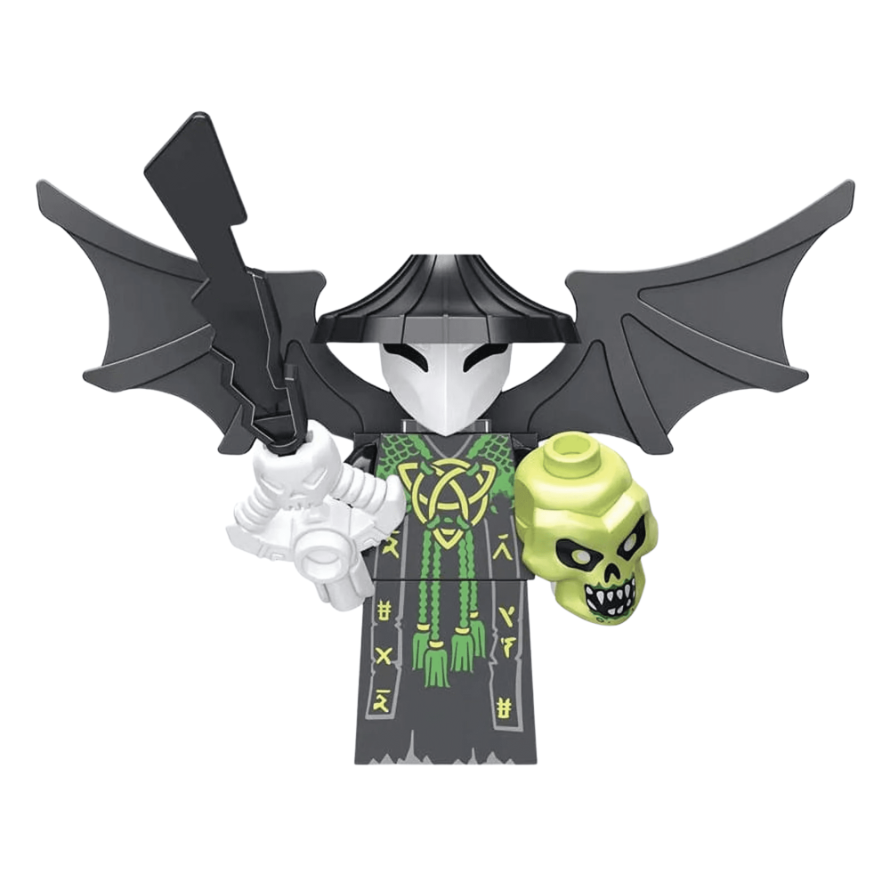 Ninjago Mr E Fangdam Vangelis Morro Oni Block Figures Set of 5pcs