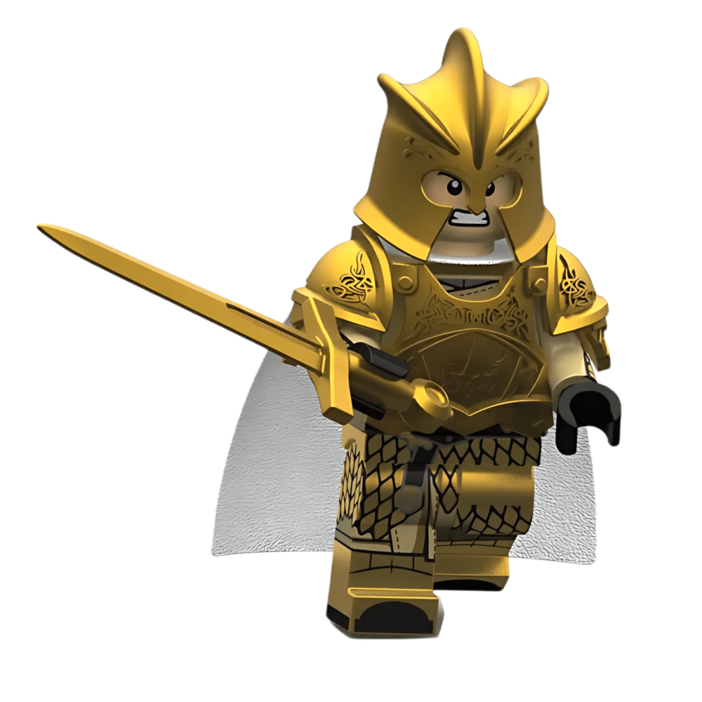 Game of Thrones Kings Guard Block Figures Set