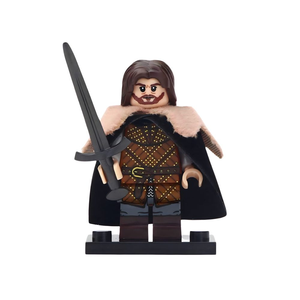 Game of Thrones House Stark Block Figures Set