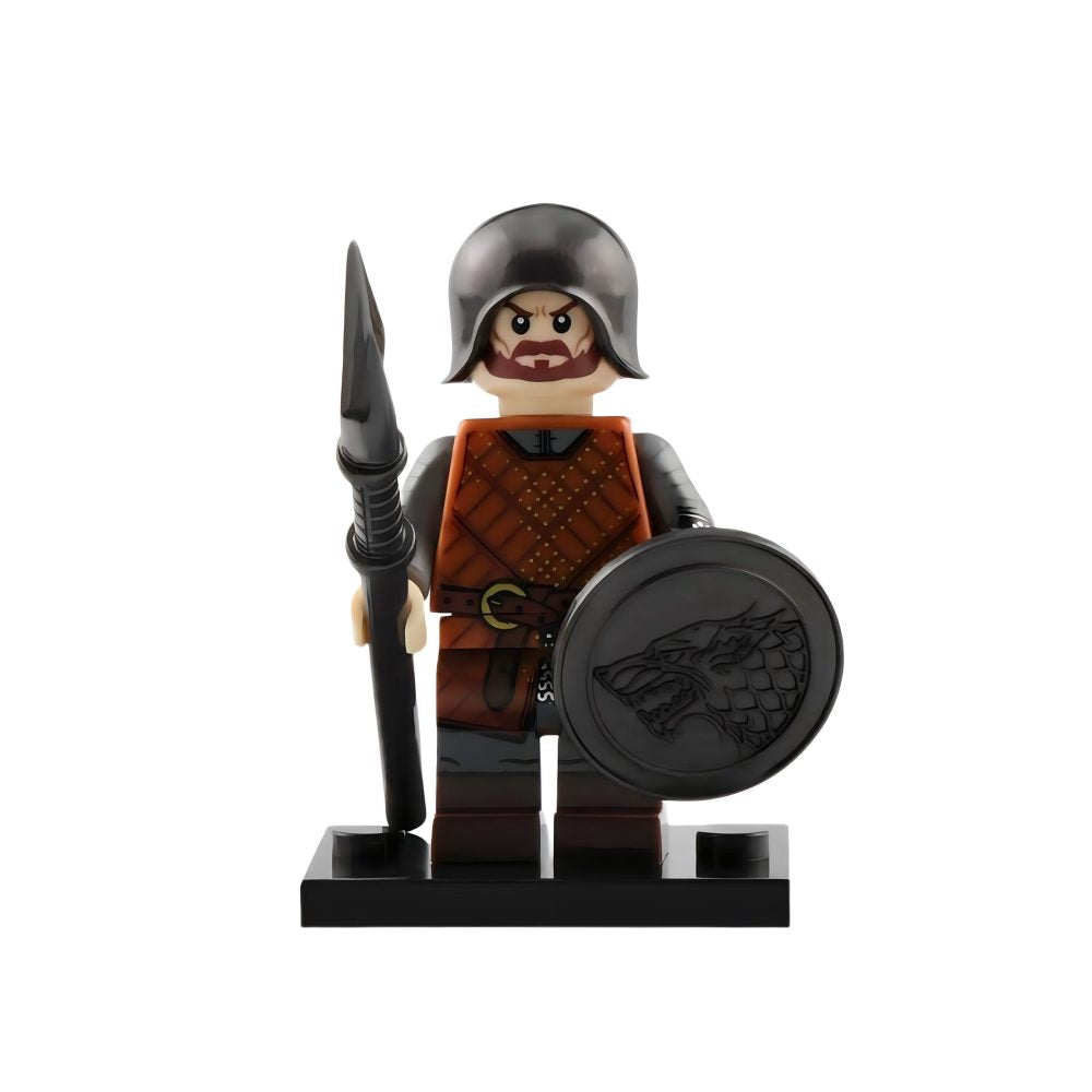 Game of Thrones House Stark Block Figures Set
