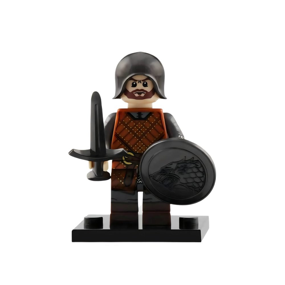 Game of Thrones House Stark Block Figures Set