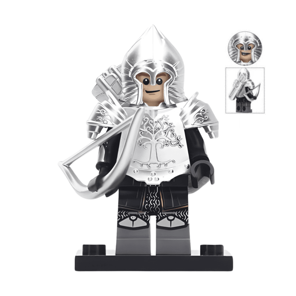 Lord the Rings Soldiers Gondor Block Figures Set 16pcs