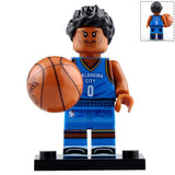 NBA Basketball Block Figures Set of 9pcs with Basketball Accessory