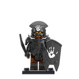 Lord the Rings Uruk-Hai Heavy Armour Block Figures Set 21pcs