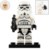 Space War Theme Imperial Stormtrooper Assortment Block Figures Set