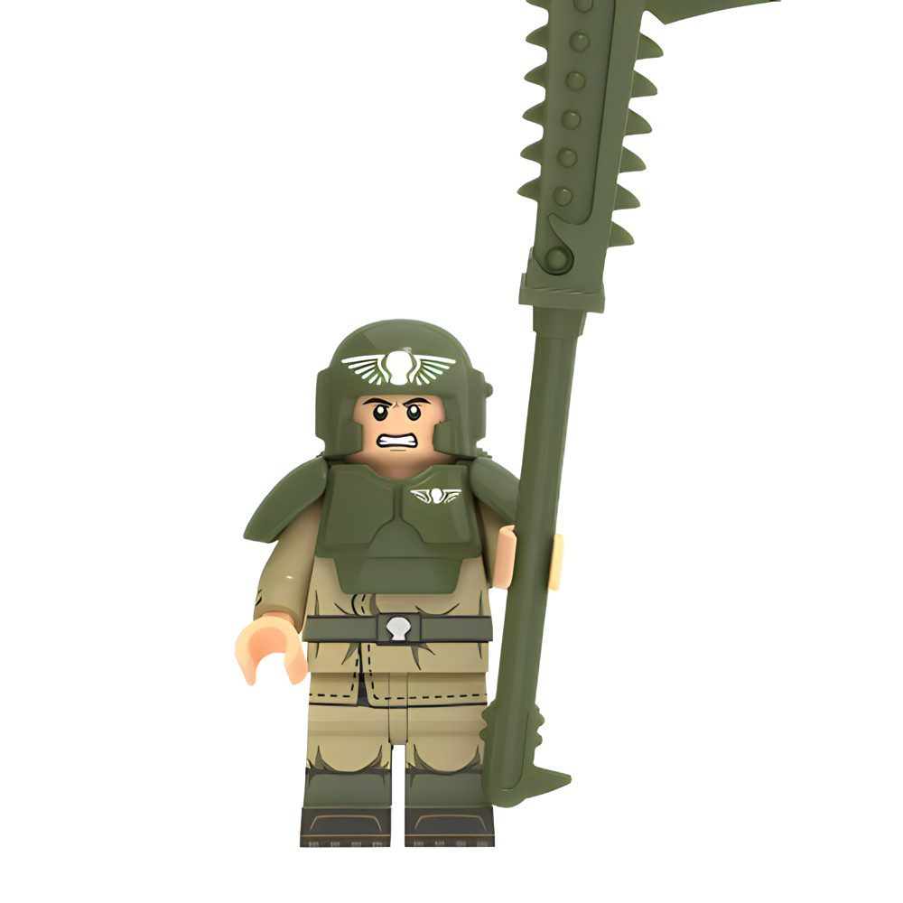 Imperial Guard Block Figures Set of 6PCS