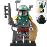 Space War Theme Mandalorian, Boba Fett, Jango Fett Block Figures Set of 8pcs