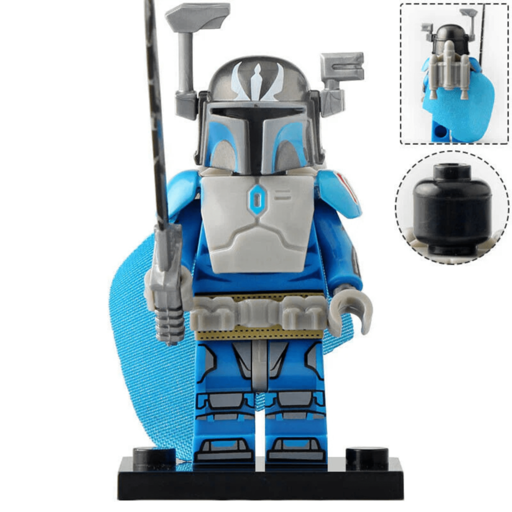 Space War Theme Mandalorian, Boba Fett, Jango Fett Block Figures Set of 8pcs