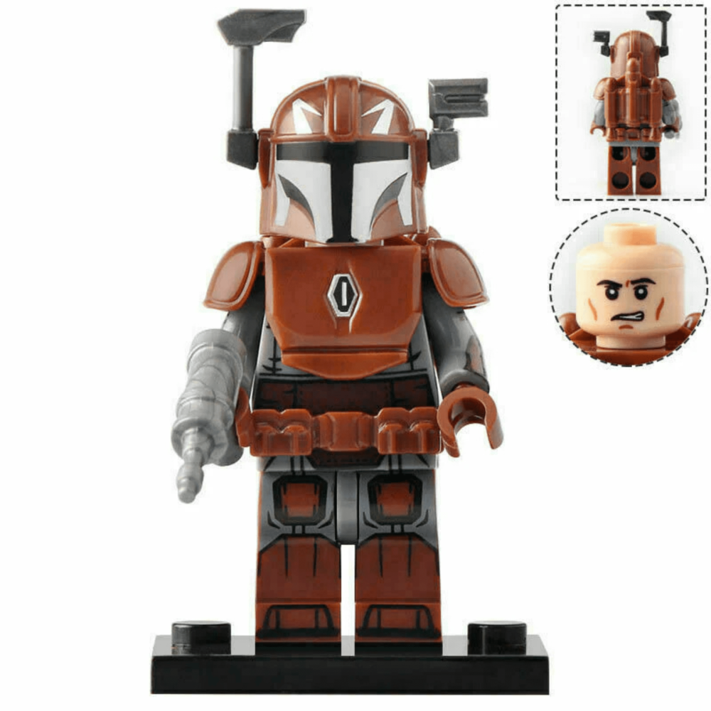 Space War Theme Mandalorian, Boba Fett, Jango Fett Block Figures Set of 8pcs