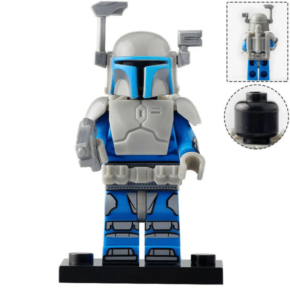 Space War Theme Mandalorian, Boba Fett, Jango Fett Block Figures Set of 8pcs