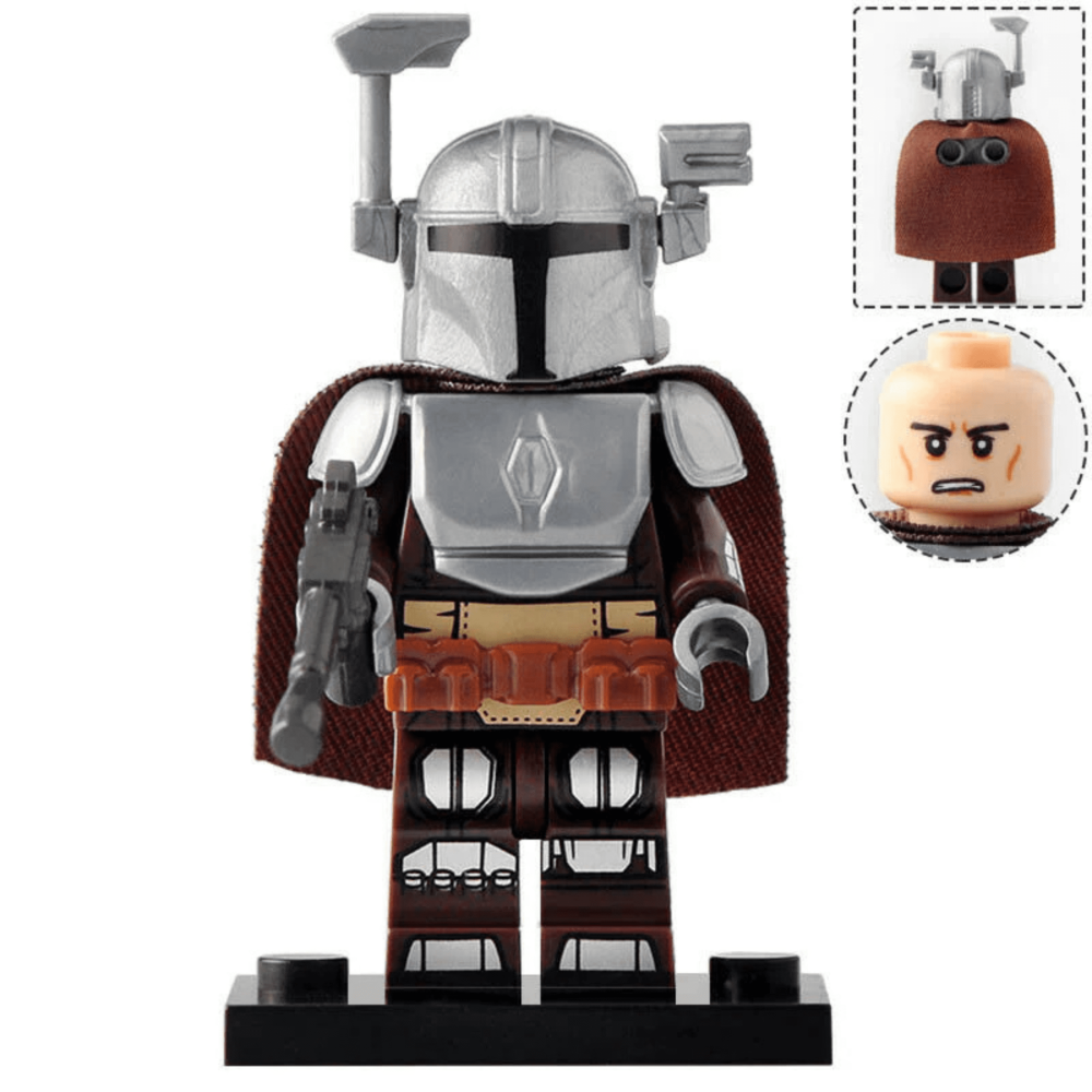 Space War Theme Mandalorian, Boba Fett, Jango Fett Block Figures Set of 8pcs