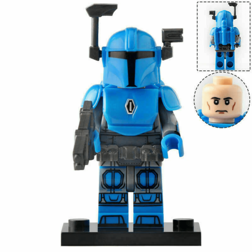 Space War Theme Mandalorian, Boba Fett, Jango Fett Block Figures Set of 8pcs