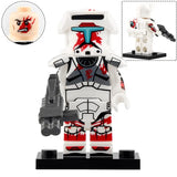 Space War Theme Republic Commandos Block Figures Set