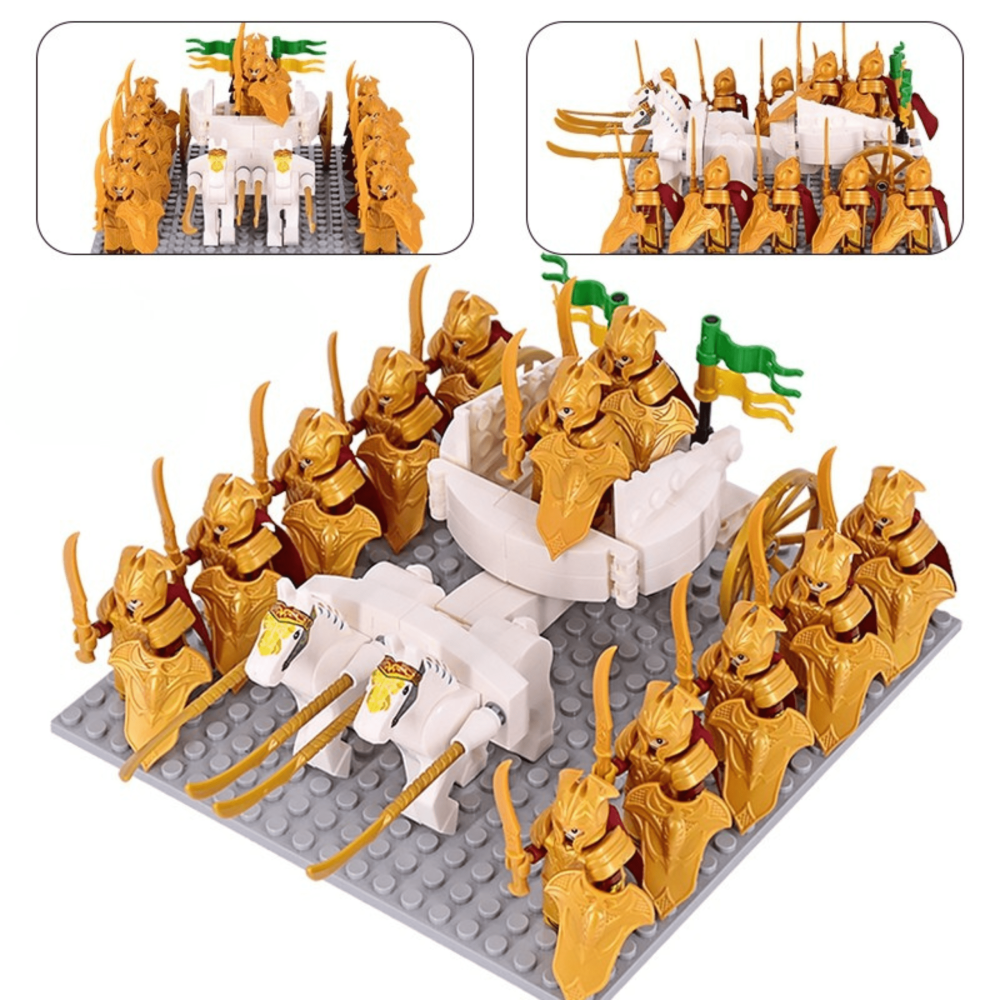 Lord Of The Rings Galadrhim and Mirkwood Elves Chariot Legion Sets
