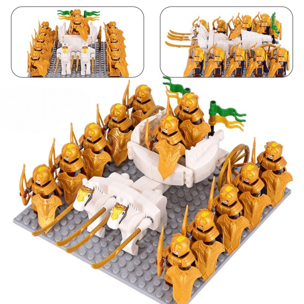 Lord Of The Rings Galadrhim and Mirkwood Elves Chariot Legion Sets