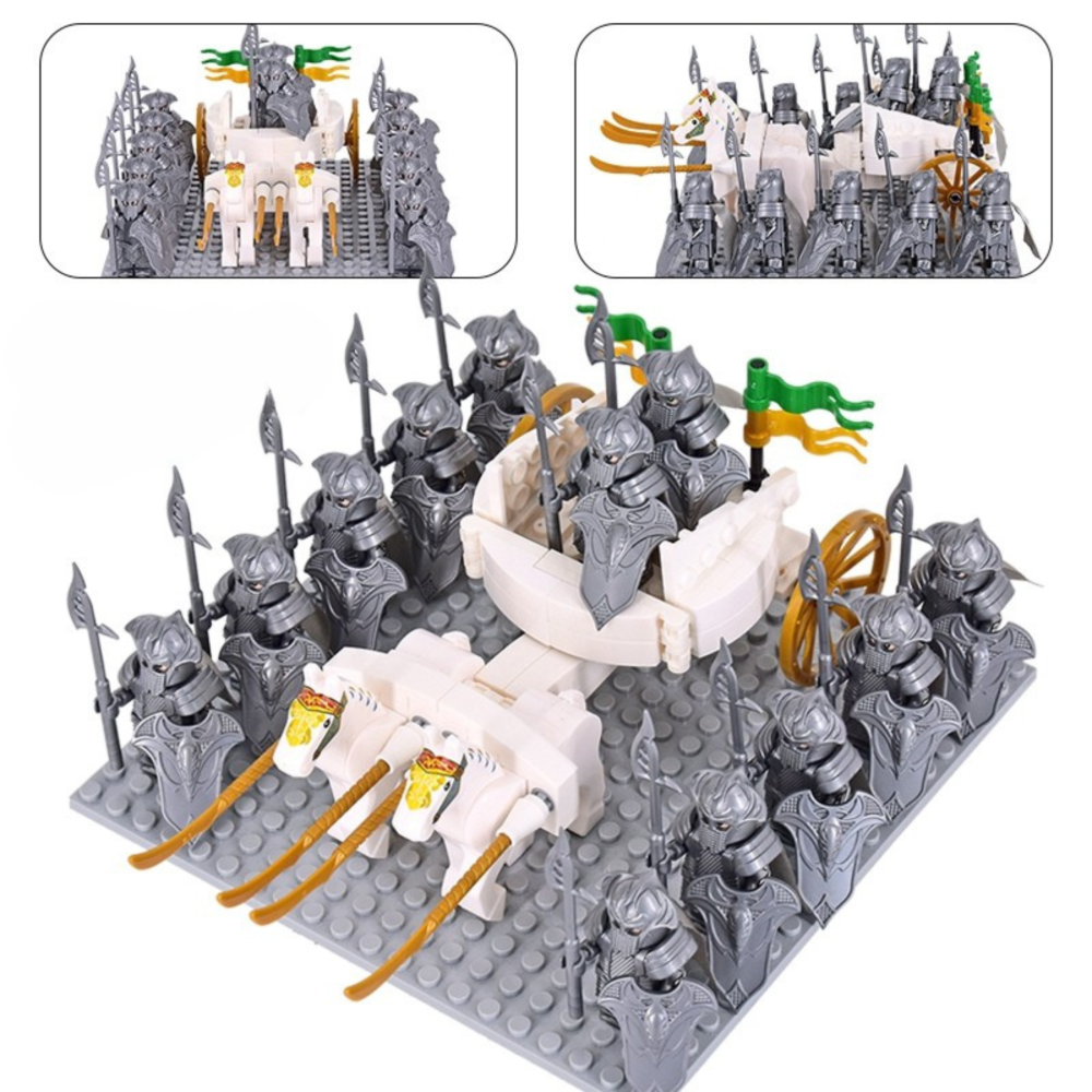 Lord Of The Rings Galadrhim and Mirkwood Elves Chariot Legion Sets
