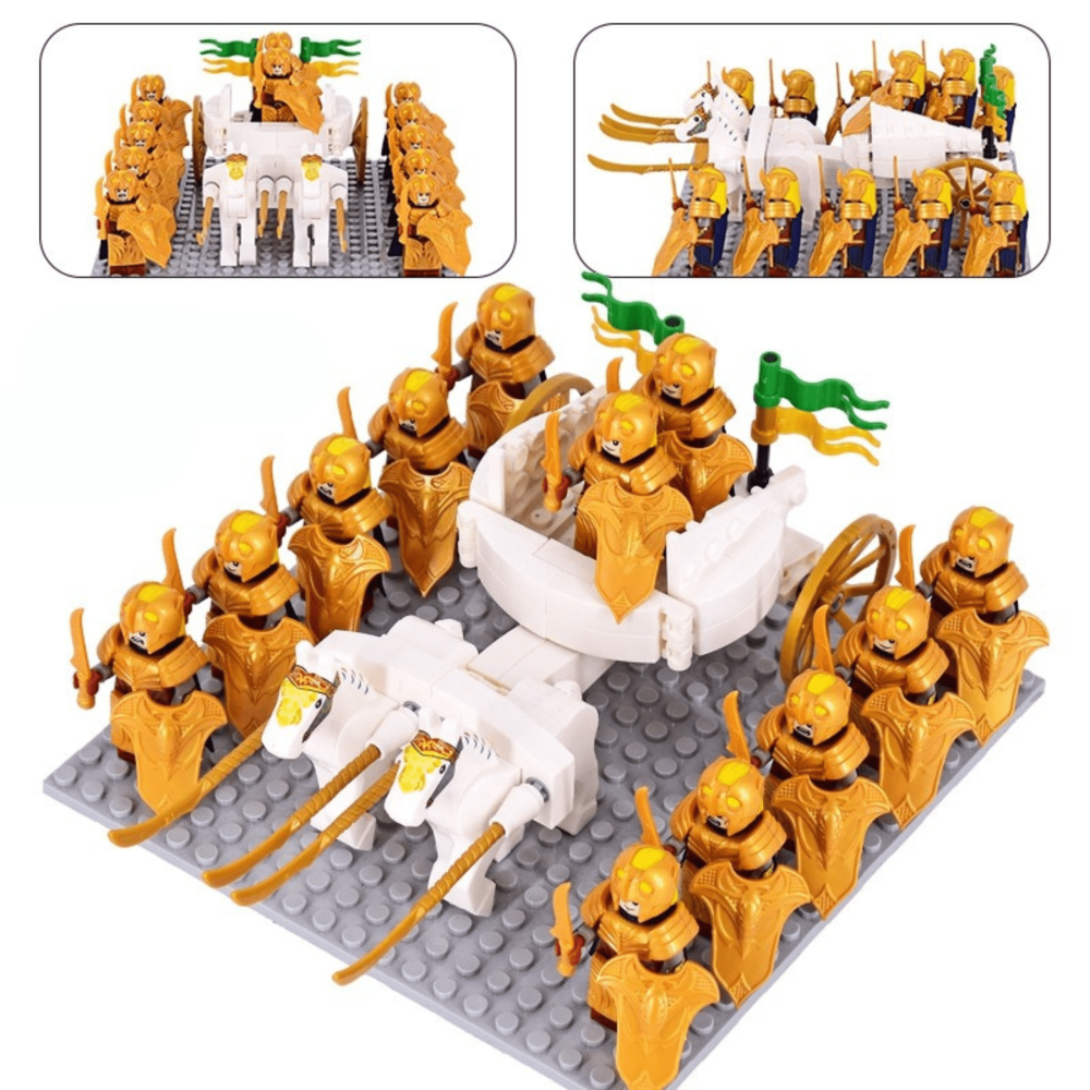 Lord Of The Rings Galadrhim and Mirkwood Elves Chariot Legion Sets